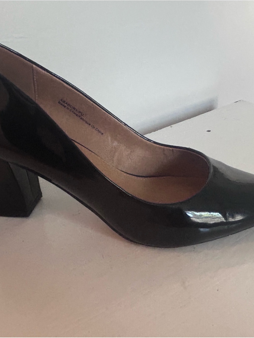 Rare Abound Black Patent Leather by Nordstrom Woman’s  Pumps Heels Size 8